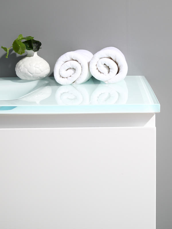 120cm White Wall Hung Bathroom cabinet set, Single bowl