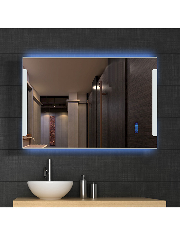 95cm LED bathroom mirror with light