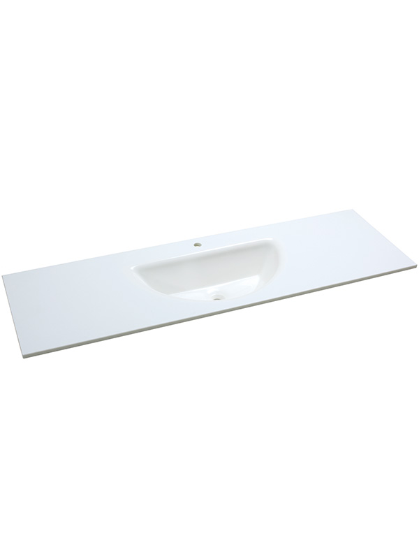 170cm Pure White Phoenix stone Single bowls Bathroom sinks
