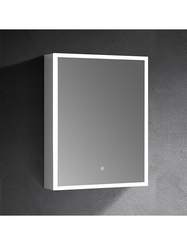 Modern mirror cabinet PVC material waterproof top quality