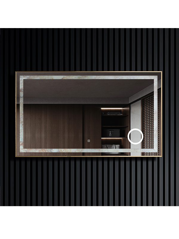 Hotel Home Furniture Modern Bath Mirror Cabinet with magnifying glass	